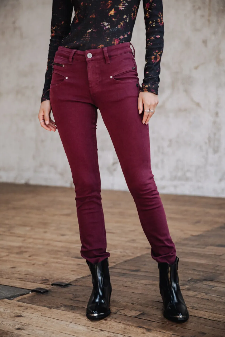 Freeman T. Porter Pantalons ColoréS | Taille Haute*Alexa High Waist New Magic Color