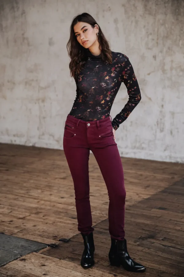 Freeman T. Porter Pantalons ColoréS | Taille Haute*Alexa High Waist New Magic Color