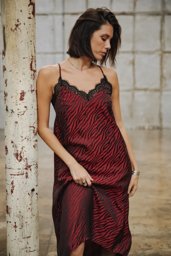 Freeman T. Porter Robes & Jupes*Mia Red Zebra